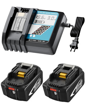 Nyveyoo 18V battery pack front view showing compact design for extended tool run time