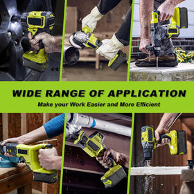 Nyveyoo battery is charger-friendly for Ryobi ecosystem.