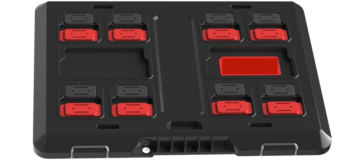 NyVoozy premium ABS feet mounting for Milwaukee Packout components.