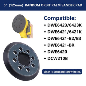 NYXCL 5in 8-hole sanding discs improve dust removal and finish consistency.