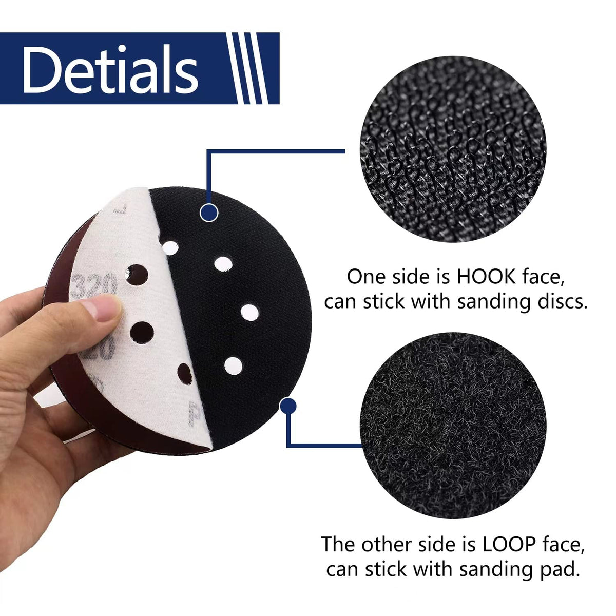 NYXCL pack includes four interface pads and thirty discs for versatile sanding setups.