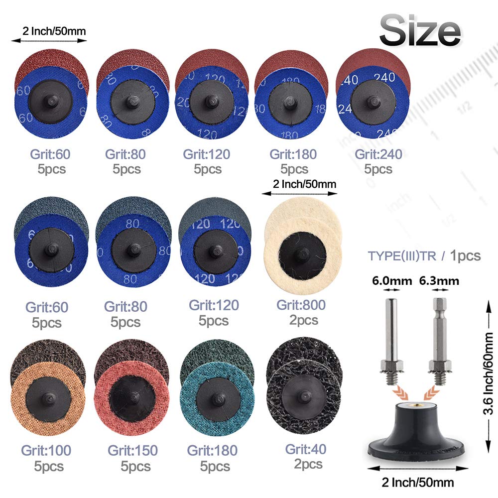 NYXCL aluminium oxide disc 120 grit for mid-range finishing tasks