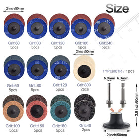 NYXCL aluminium oxide disc 120 grit for mid-range finishing tasks