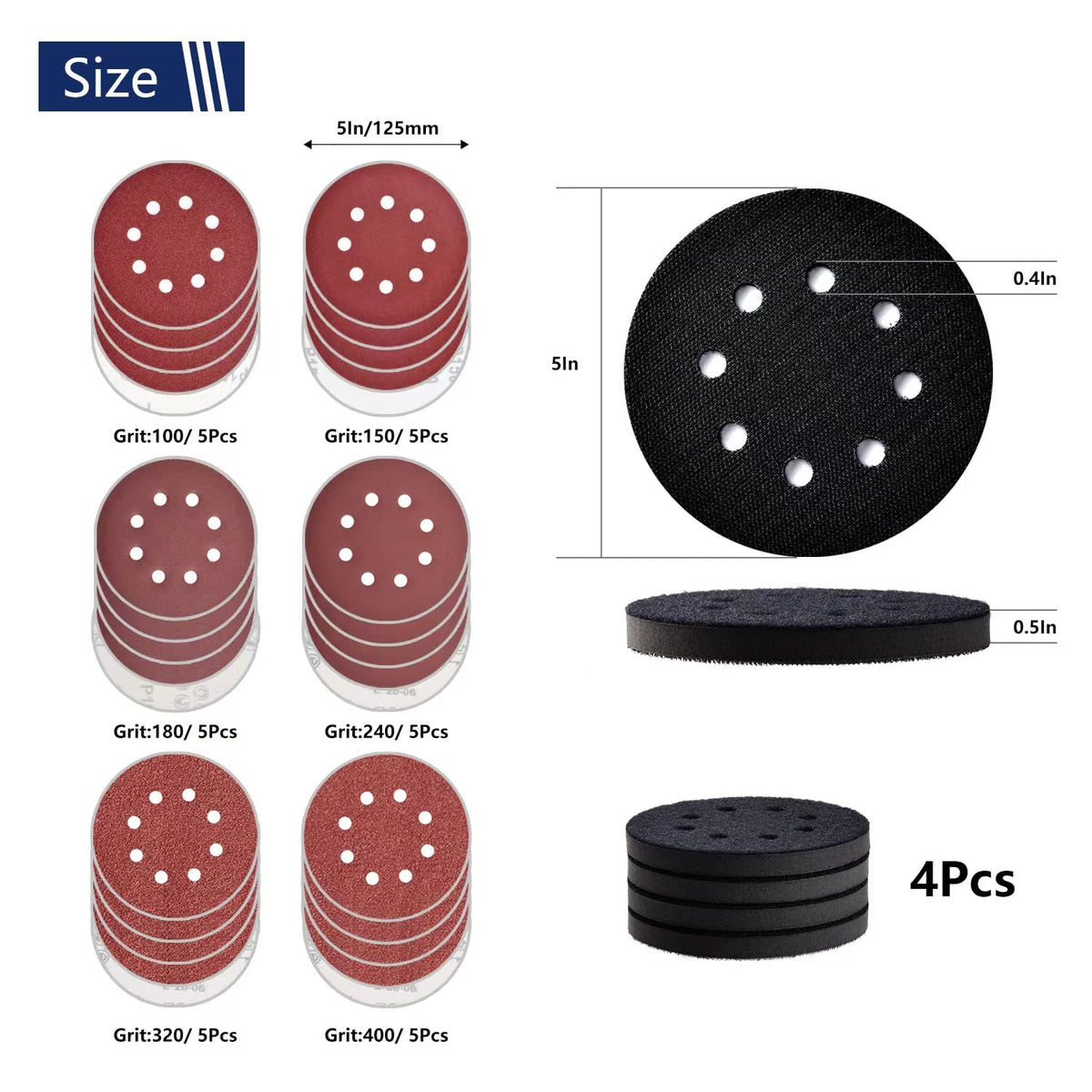 NYXCL soft-density sponge interface pad maintains contact along contours for even abrasion.