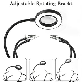 NZQXJXZ Helping Hands adjustable arms securely hold parts during assembly.