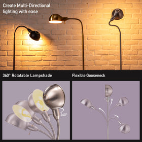 O'Bright Nova gooseneck in action for precise lighting angles