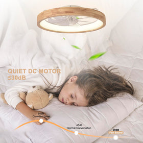 Oaks Aura dimmable LED light with three color options.