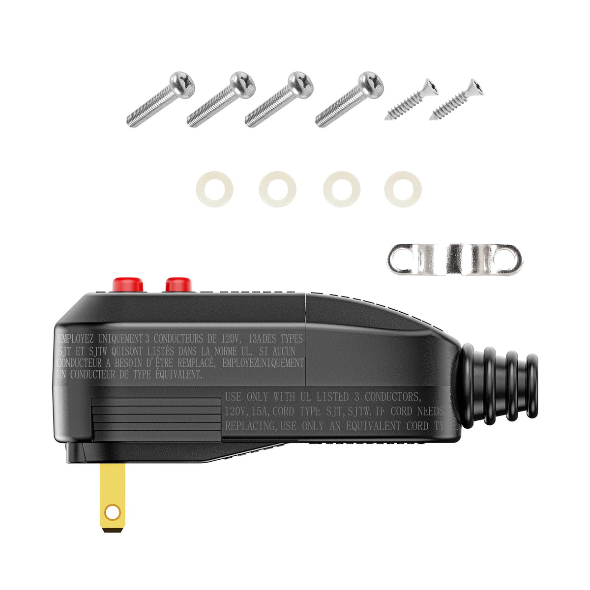OAONAN GFCI replacement plug compatible with hot tub and AC setups.