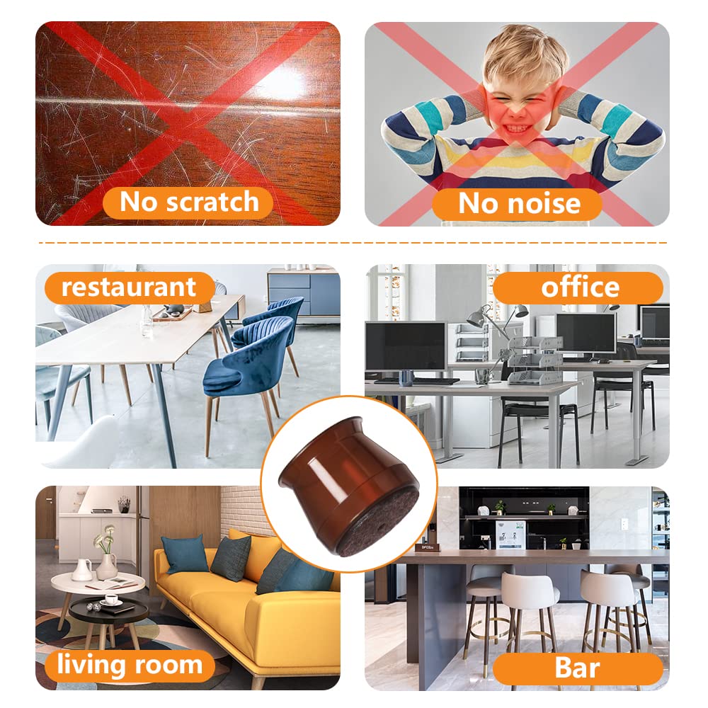 OASMU 32-piece set for furniture protection across multiple chairs