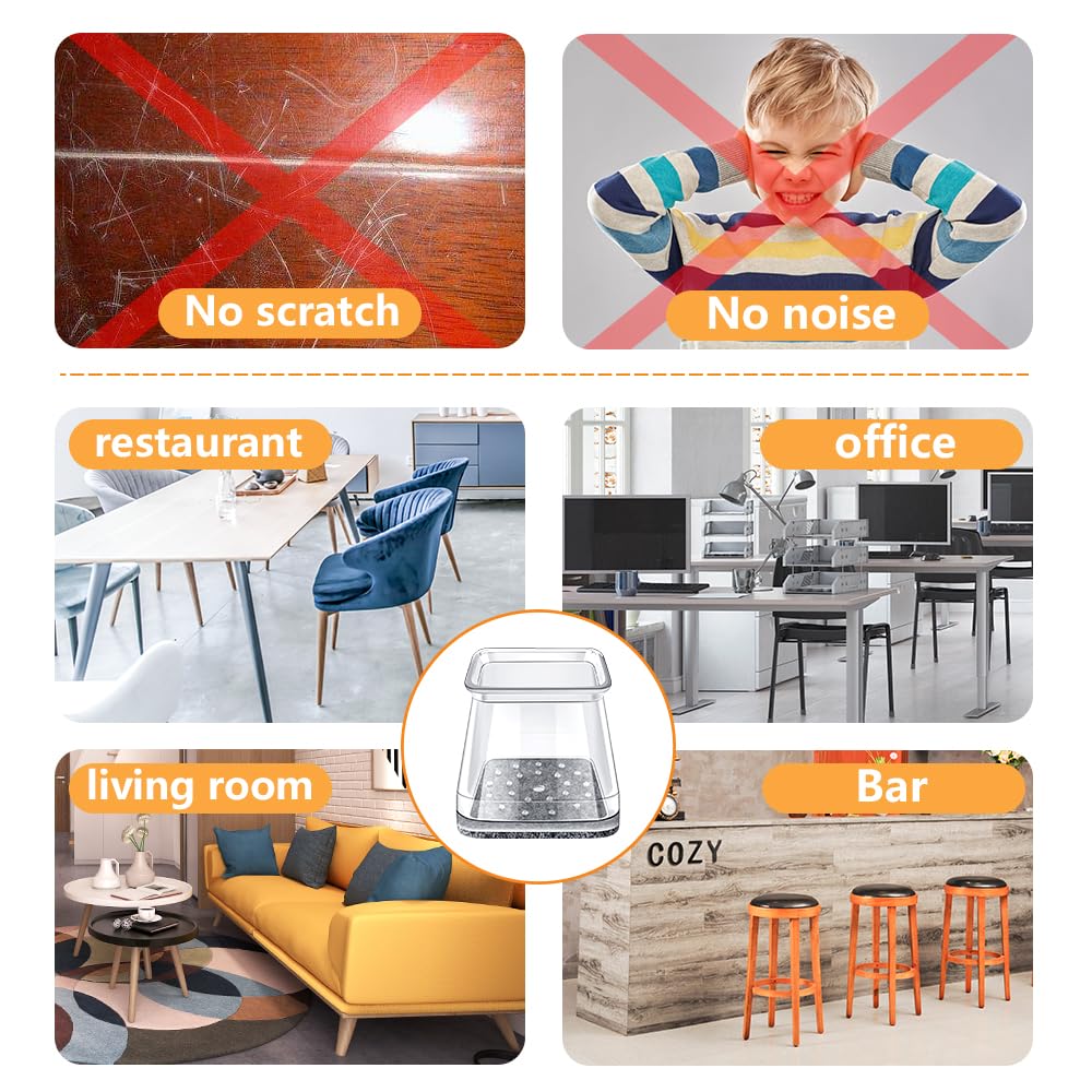OASMU fits various chair shapes ideal for restaurant and terrace seating