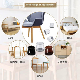 OASMU kitchen and terrace chair feet protection on wooden floors