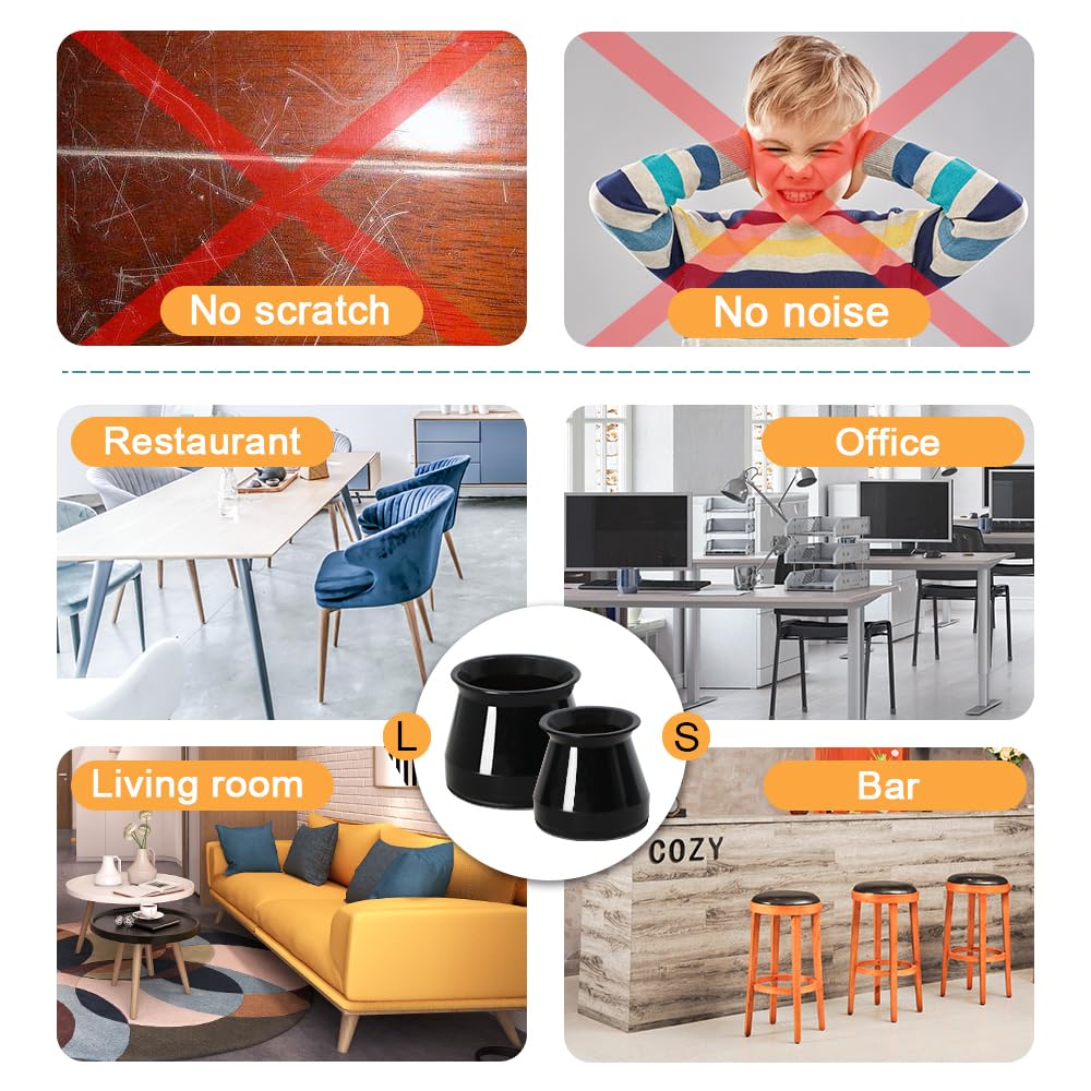 OASMU compatible with restaurant, terrace, and kitchen chairs for versatility.