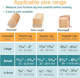 OASMU silicone felt pad integration demonstrates durable protection for quiet furniture movement.