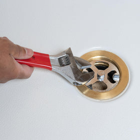 Oatey 42239 packaged tool for professional shower drain work.