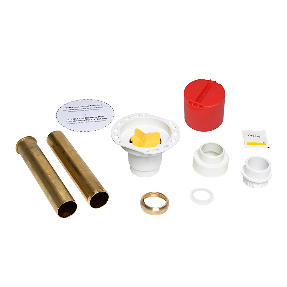 Oatey 46000P brass tailpieces for flexible pipe connections