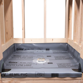 Liner with clear measurement markings for quick fit