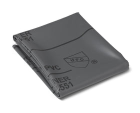 Oatey PVC Shower Pan Liner full view showing durable waterproofing in action