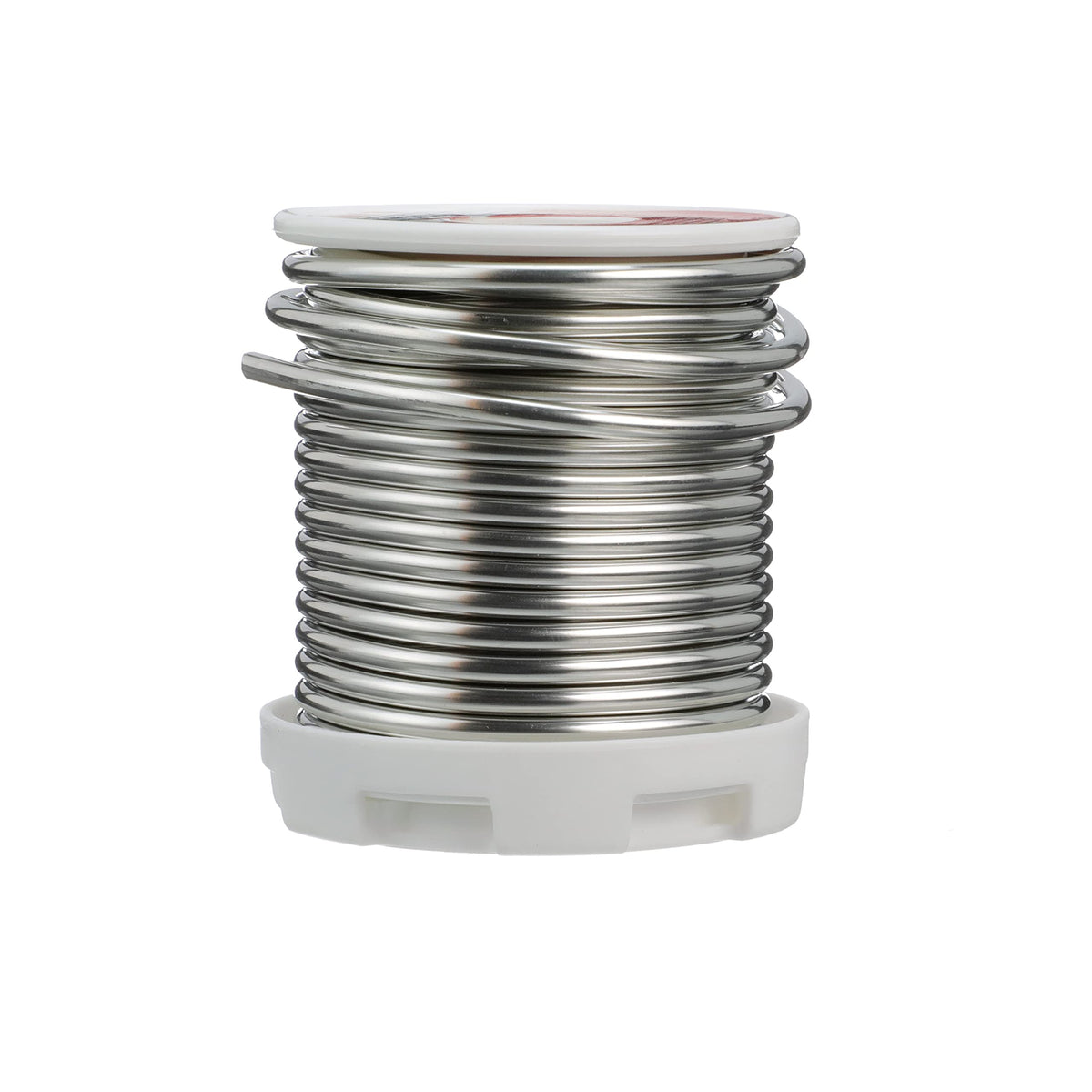 Close-up of Safe-Flo 29025 alloy showing silver-bearing solder for smooth flow.
