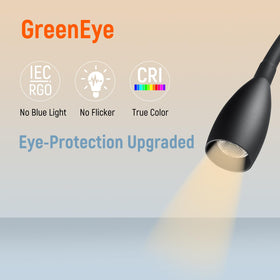 Obeaming dimmable light features a tactile switch for personalized brightness.