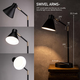 O'Bright Astrum 270° swivel arms enable precise lighting angles.