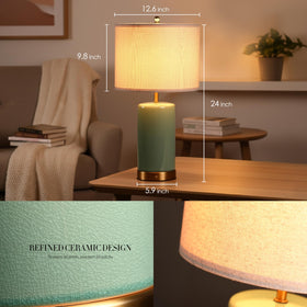O’Bright Dune includes a 5W LED bulb for safe cordless use