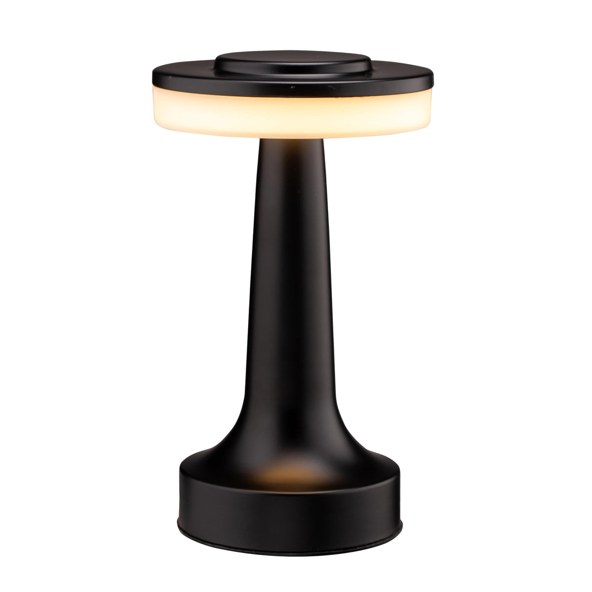 O'Bright portable LED table lamp with touch sensor for easy dimming.