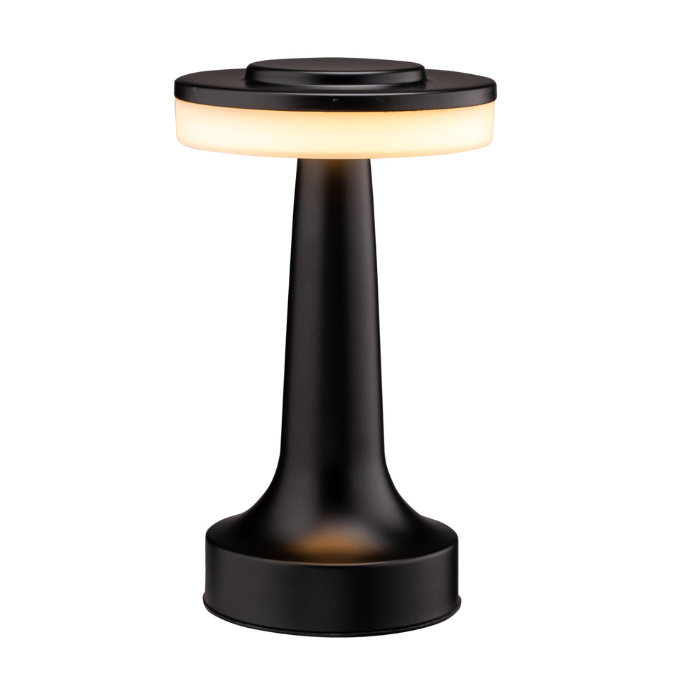 O'Bright portable LED table lamp with touch sensor for easy dimming.