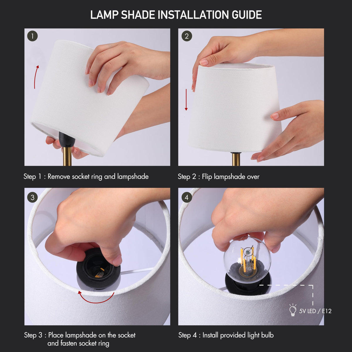 Seraph mini bedside reading light providing focused illumination