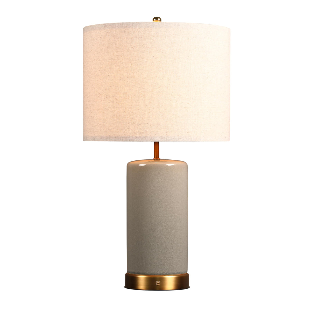 O'Bright Dune ceramic base enables cable-free lighting in any room