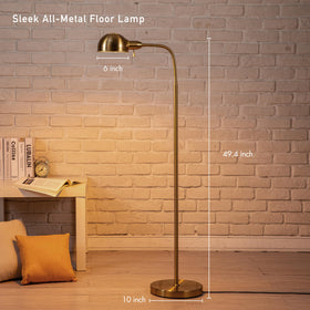 O'Bright Nova rotatable shade adapts for ambient or focused illumination.