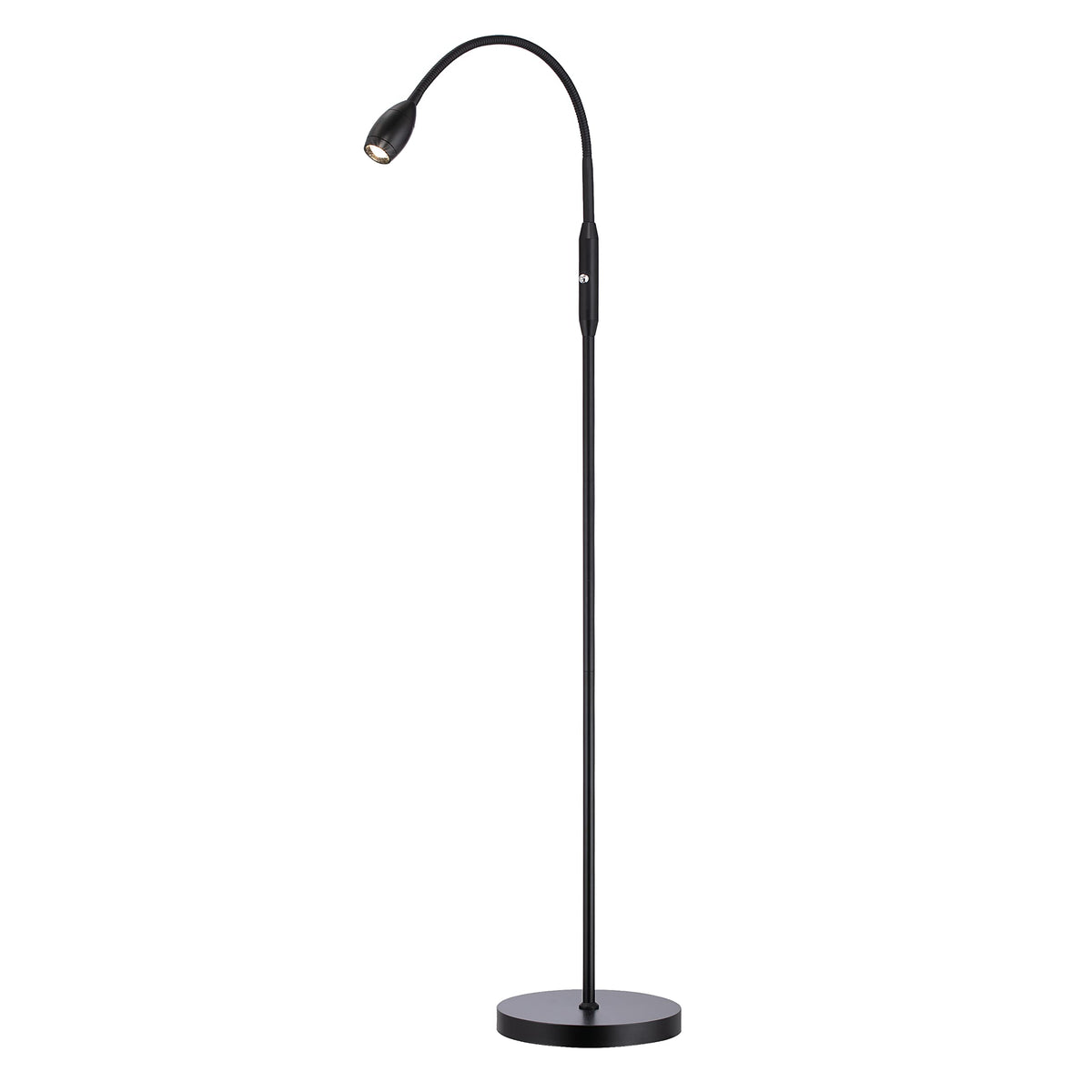 O’Bright Ray adjustable LED beam floor lamp with full-range beam for flexible lighting.