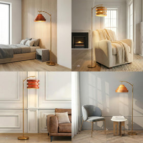 O’Bright Strata gradient illumination creating warm evenings in bedrooms.