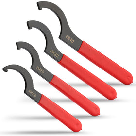 Ocasar coilover wrench kit with ergonomic rubber handle for comfortable, controlled use.