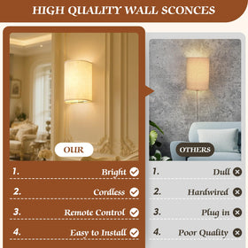 OCATO ambient wall lamp suitable for bedroom, hallway, or study.