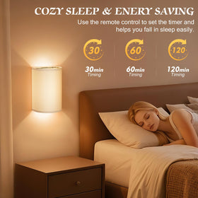 OCATO removable battery wall sconce ready for USB charging