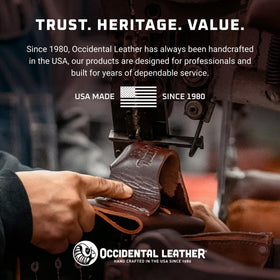 Occidental Leather Stronghold made in the USA, built to last.