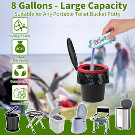 Oceanengine poo gel absorbent powder, rapid solidification for portable toilets on hikes.
