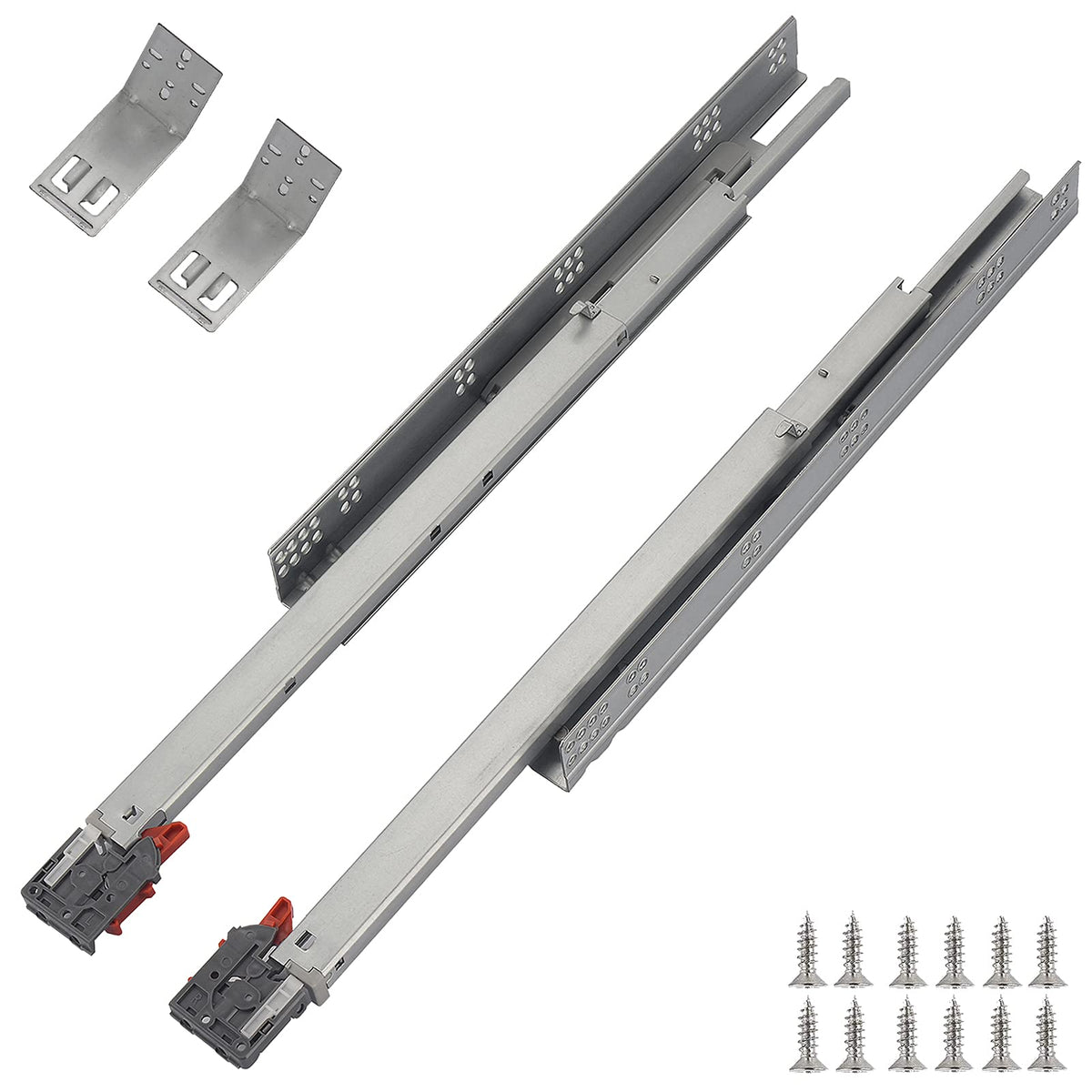 OCG full-extension undermount slides in action for easy access