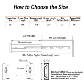 OCG rear brackets ensure stable mounting of soft-close slides