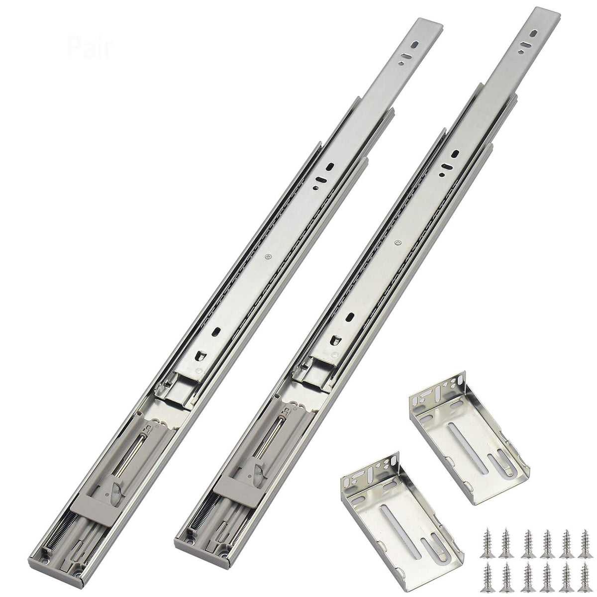 OCG soft close drawer slides with soft close action for quiet closures
