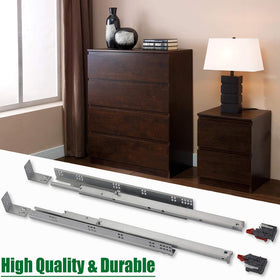 OCG undermount drawer slides galvanized steel build for durable cabinet integration
