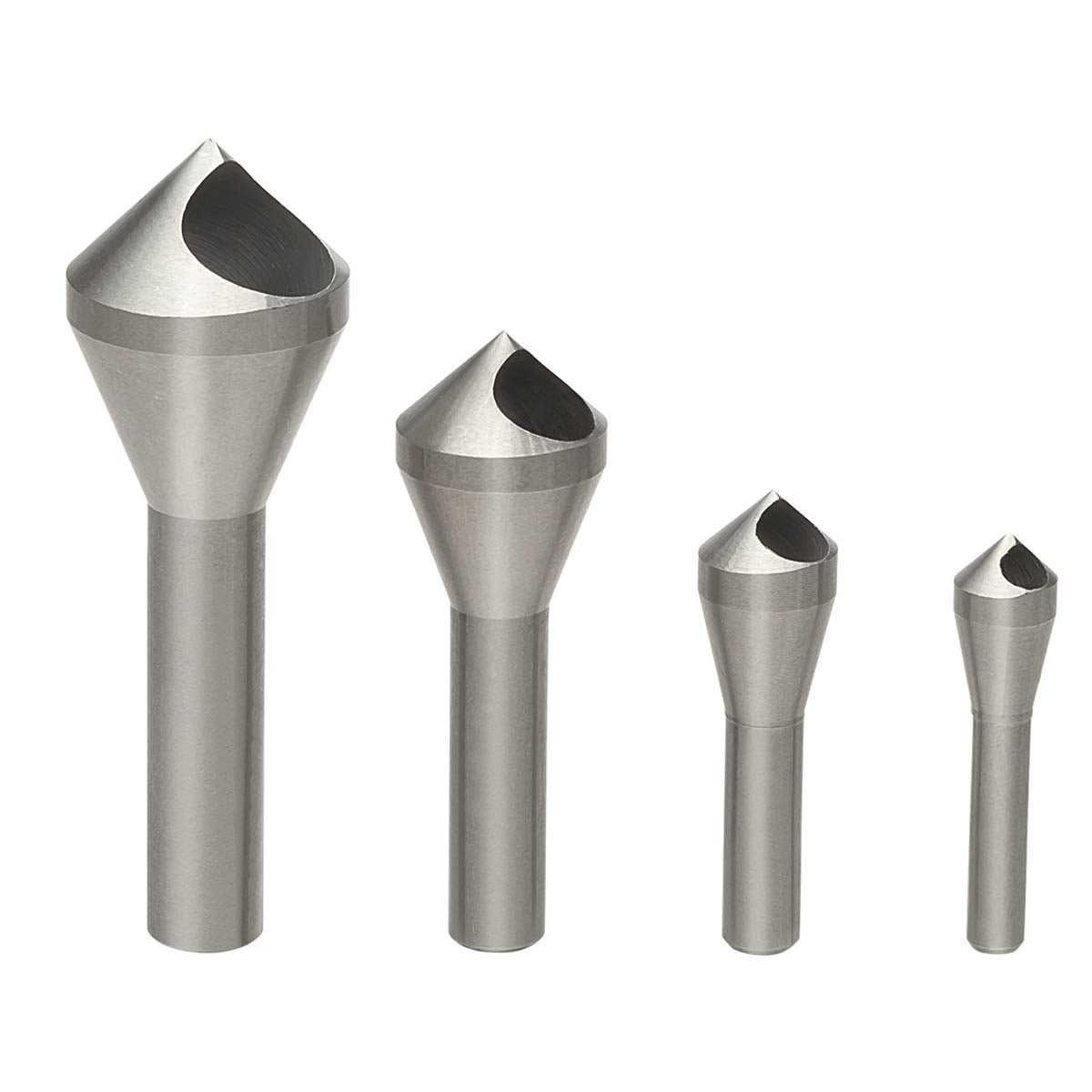 OCGIG countersink chamfer tool set: four-piece set for sharp, clean chamfers on metal and wood