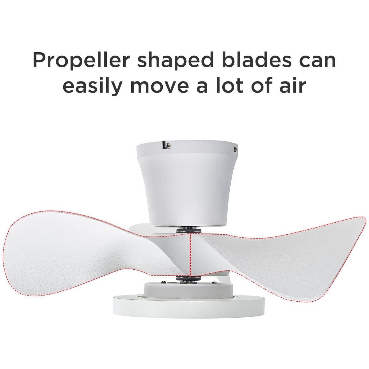 ocioc reversible motor lets you switch summer cooling to winter heat distribution