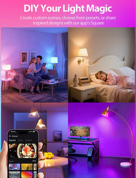 Odnora smart bulbs offer energy-saving LED 9W with smart scheduling