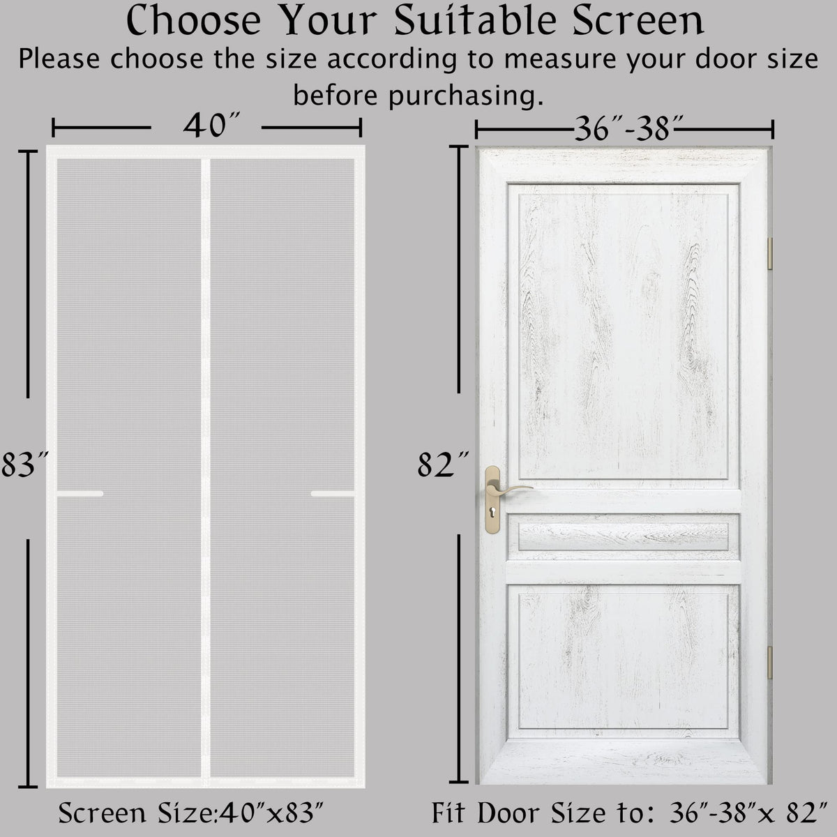 Odocovo 36-magnet full-length closure prevents gaps and drafts.