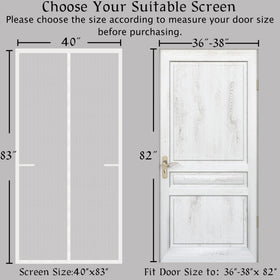 Odocovo 36-magnet full-length closure prevents gaps and drafts.
