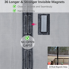 Odocovo reinforced top edge protects against tearing and extends life