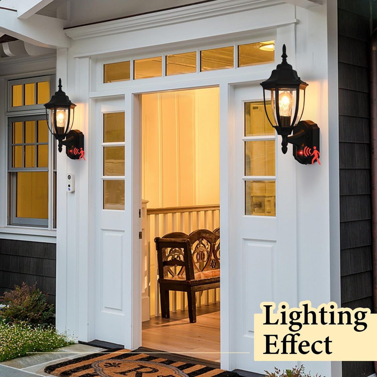 odorpower versatile porch light suitable for doorway, patio, and garage