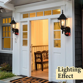 odorpower versatile porch light suitable for doorway, patio, and garage