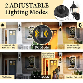 Odorpower weather-resistant aluminum endures rain and snow for reliable exterior lighting.
